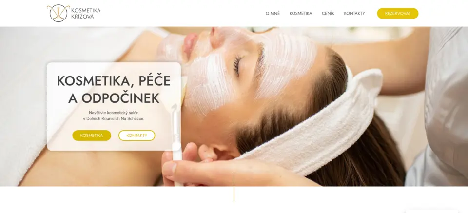 Preview of the website