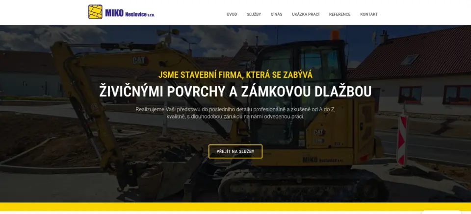 Preview of the website