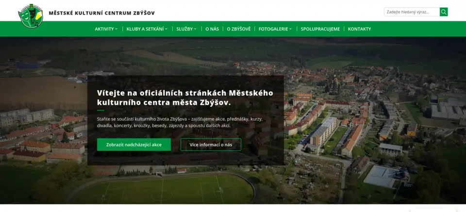 Preview of the website