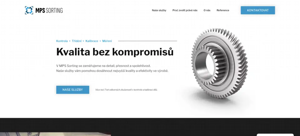 Preview of the website