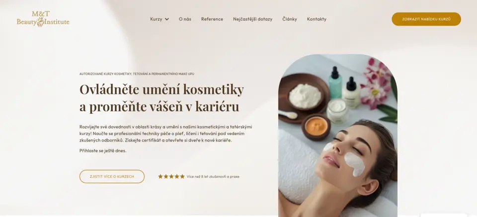 Preview of the website