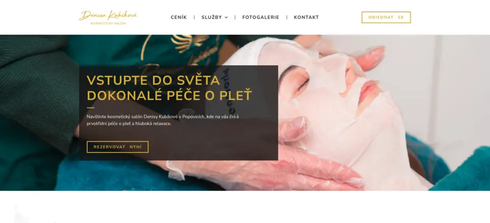 Preview of the website